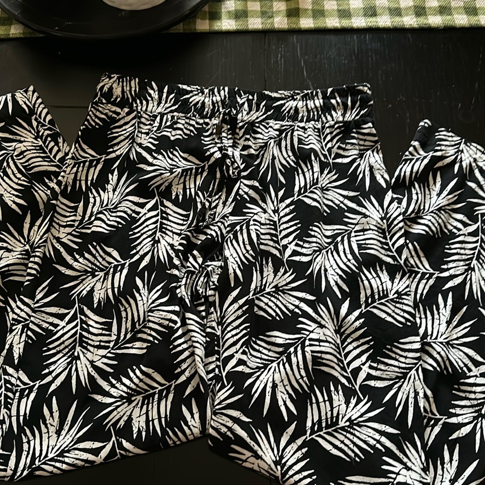 Tropical beach wear pants